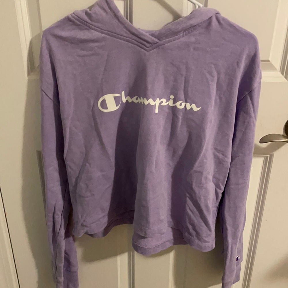 Purple Champion Hoodie